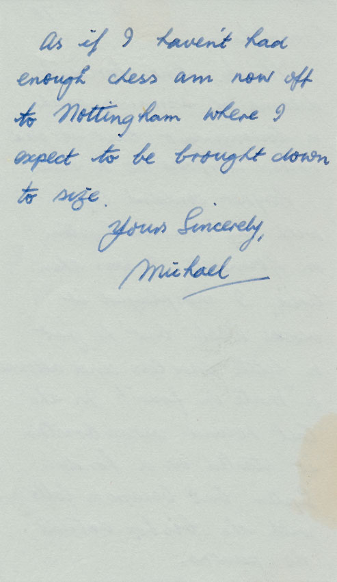 1978 Michael Franklin letter