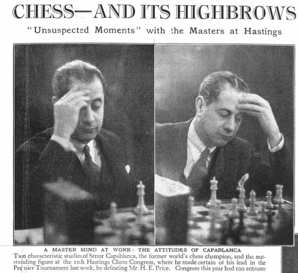 Nova York 1927: Capablanca 2700 e uma das Maiores Atuações da História do  Xadrez