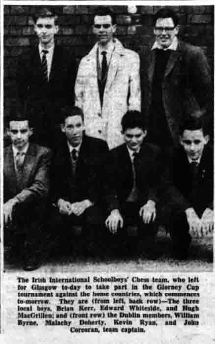 1961 Irish Glorney Cup team